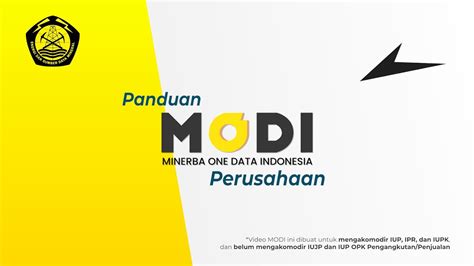 minerba one data indonesia modi